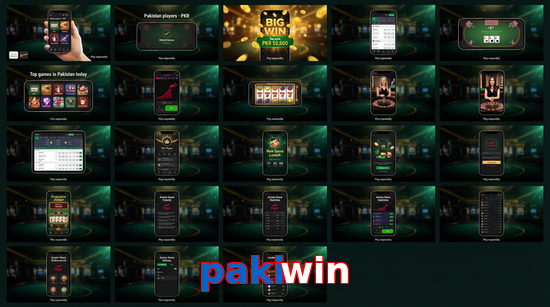 Main screen of Pakiwin bet page for PK players